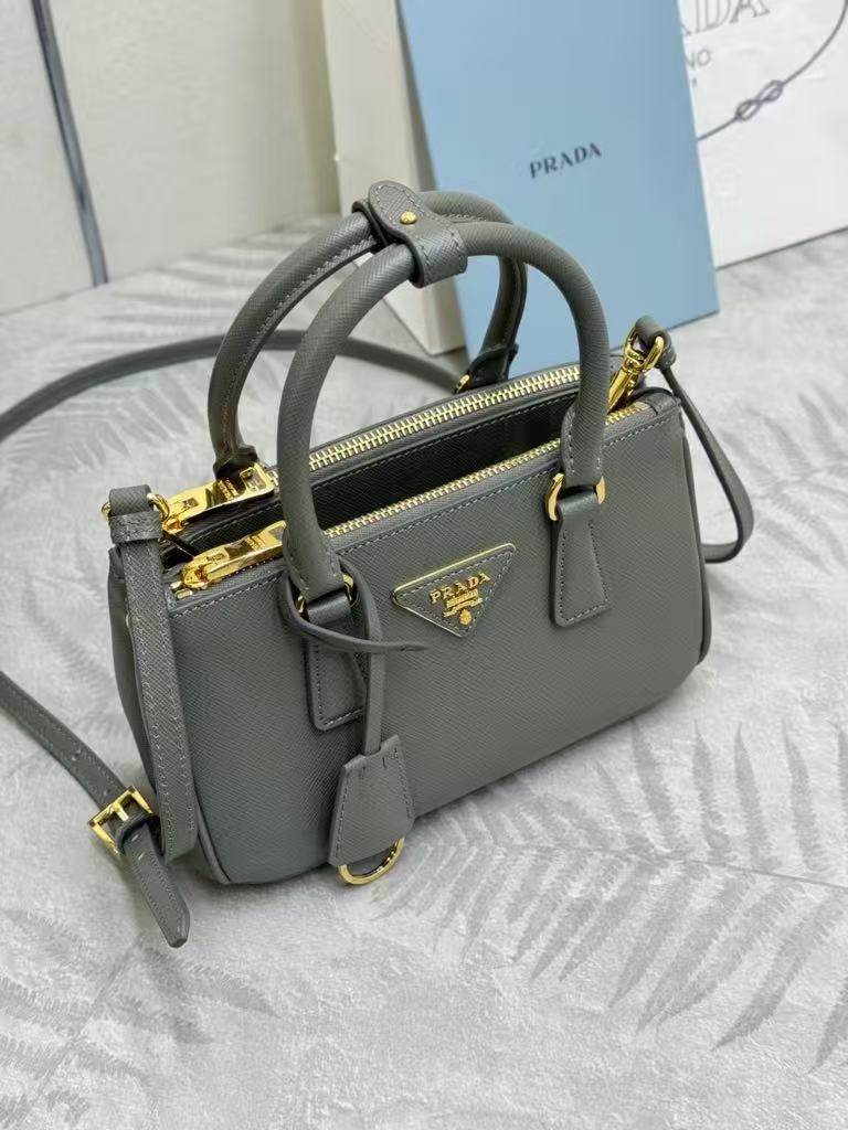 PRADA Saffiano leather mini handbag