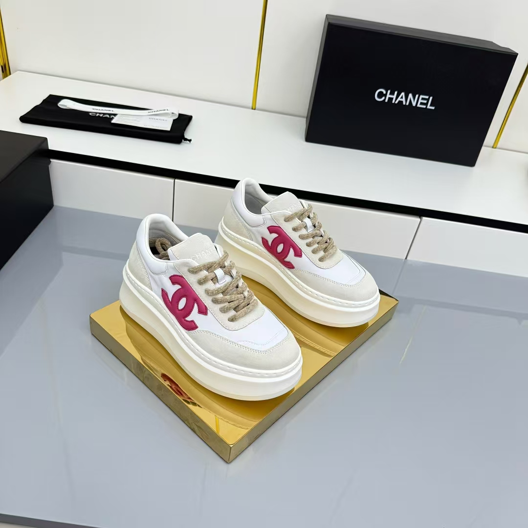 Hogan Sneakers in White, Grey & Black | Mixed Calfskin Leather