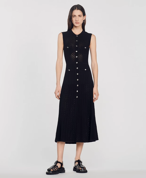 sandro Knit Dress Brand new. Fully labeled. Dress for Women