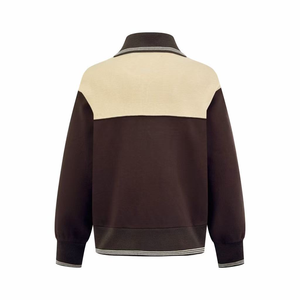 Miu Miu embroidered logo zip-up sweatshirt