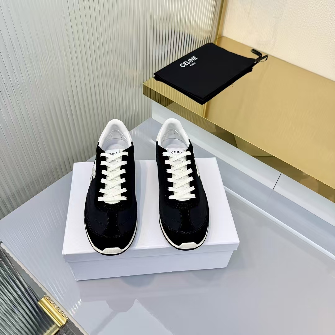 Celine Racer Sneakers in Black & White | Urban Casual