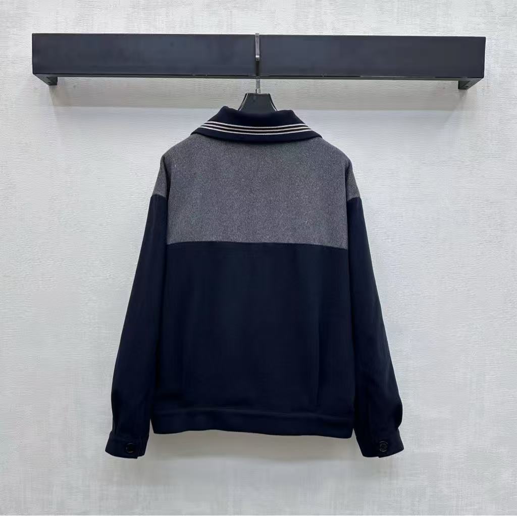 Miu Miu's new multi-color zipper coat