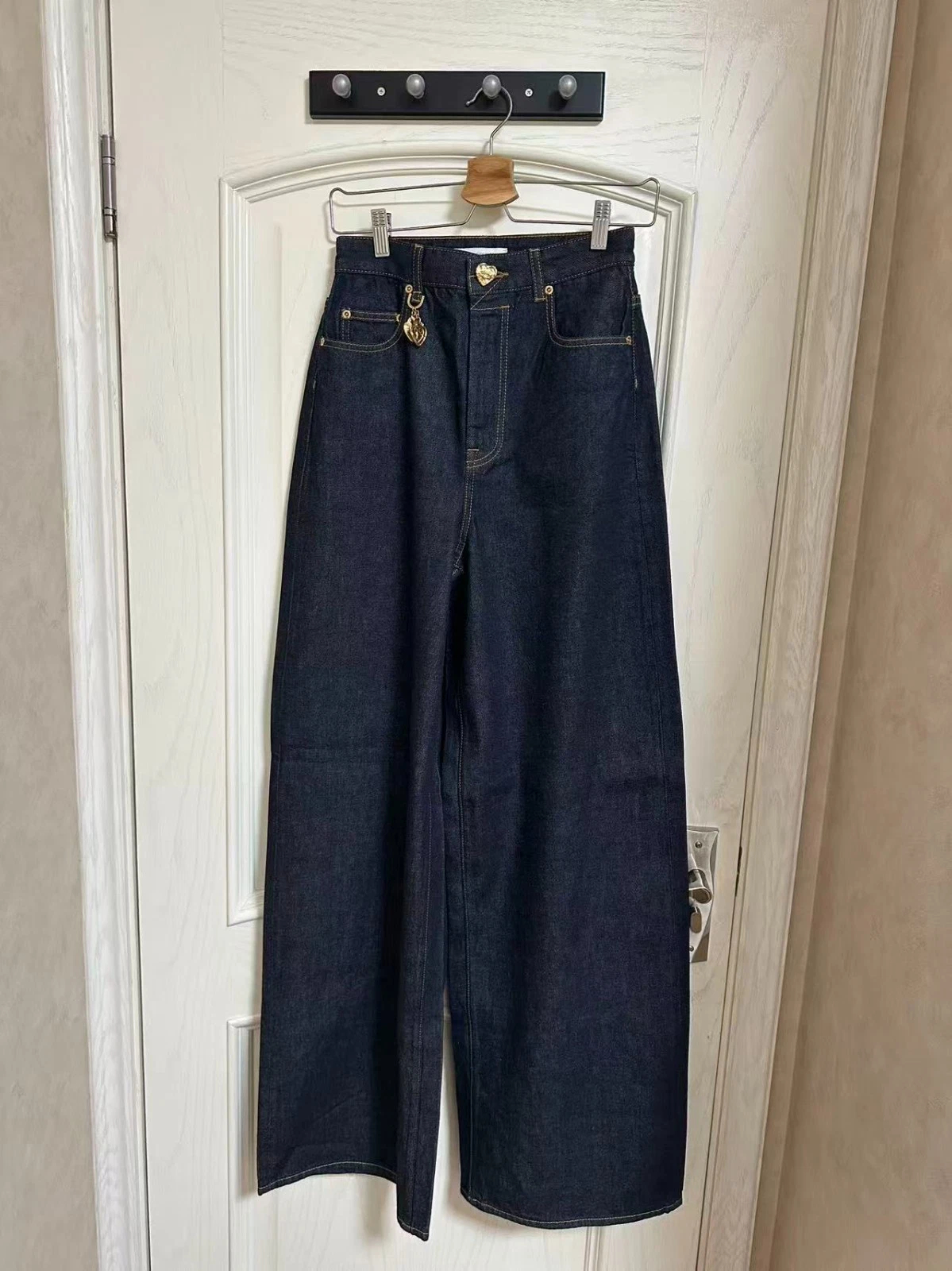 AUTH ZIMMER MANN Crush Straight Jean Night Sky 24-30