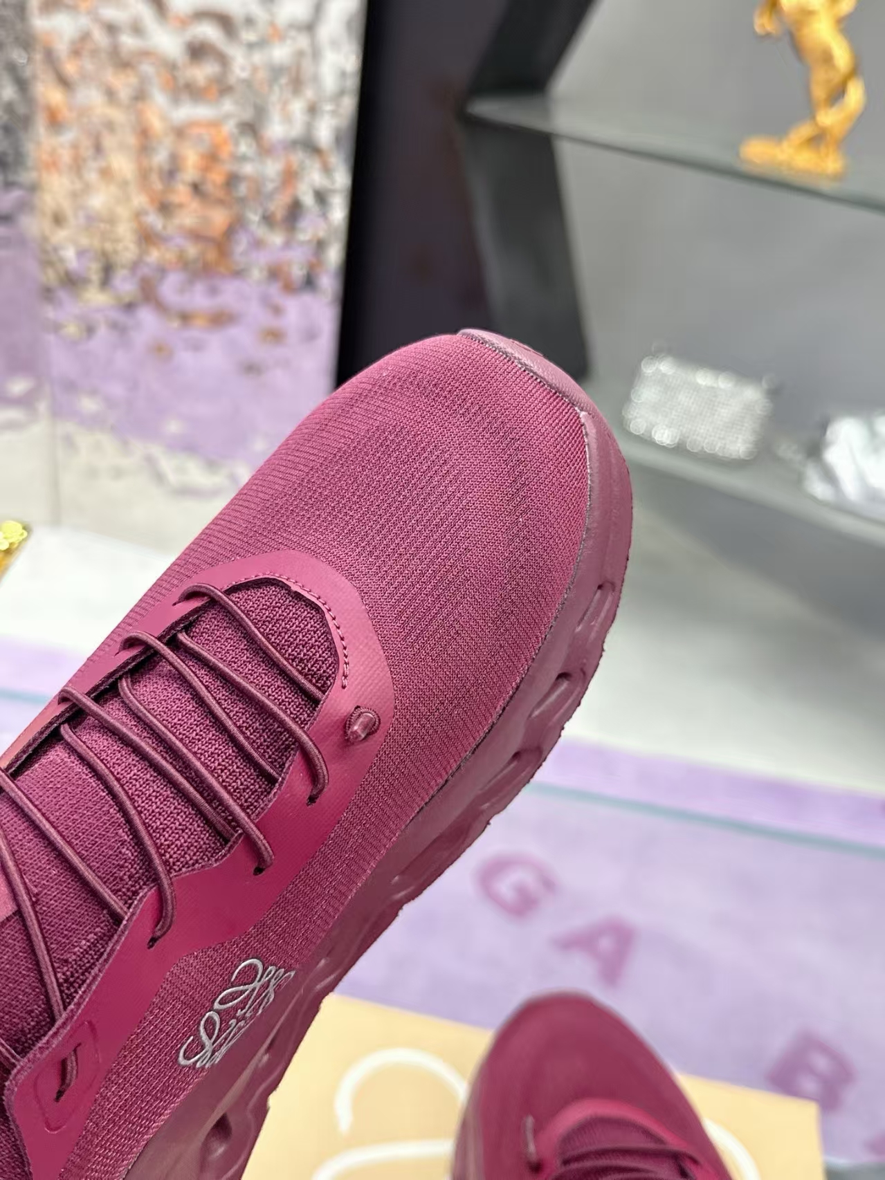 LOEWE On CloudTilt Sneakers in Fuchsia | Comfort Runner