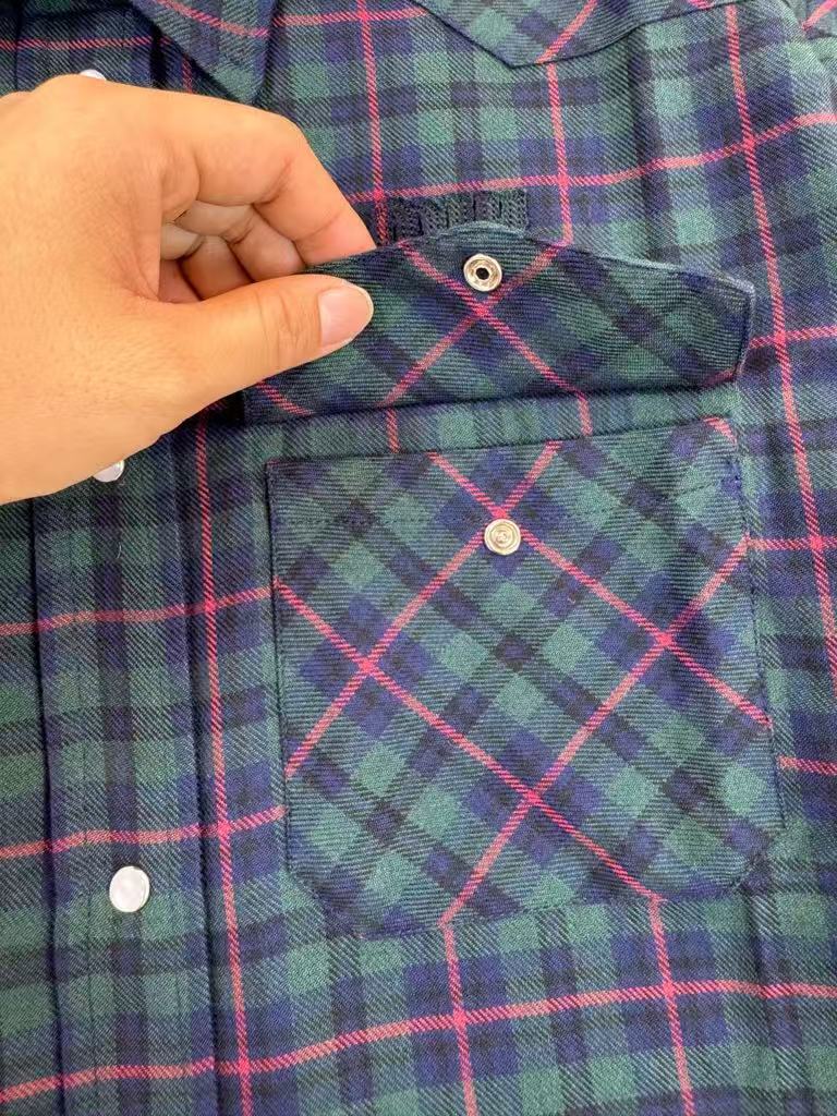 MIIUIMIU Light Checkered Shirt