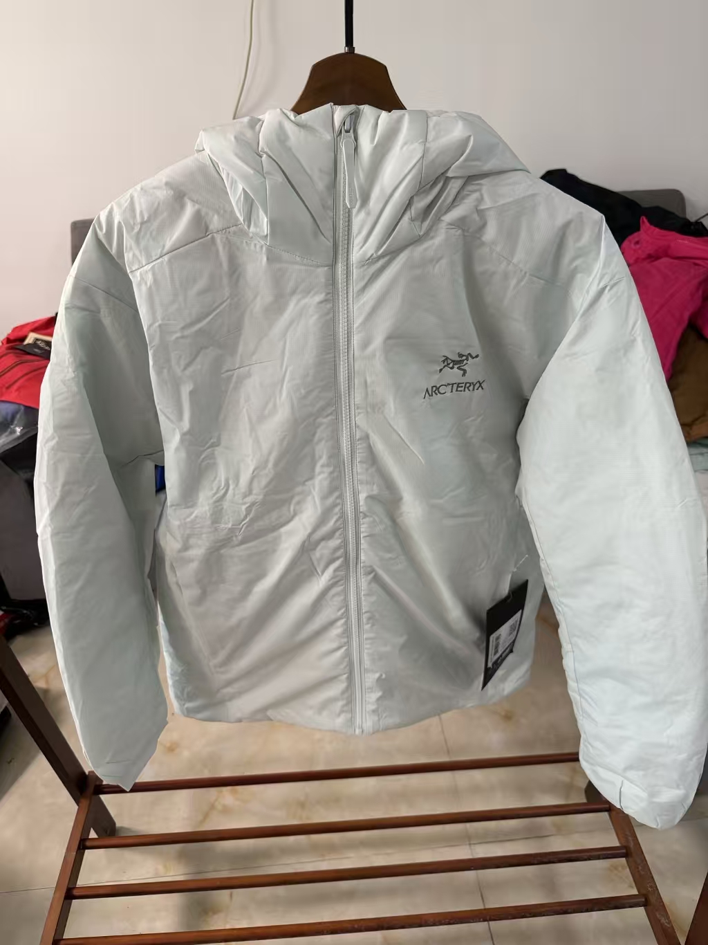 Arc'teryx Atom LT Hoody in Ether Blue - Lightweight Synthetic Insulated Jacket for Outdoor