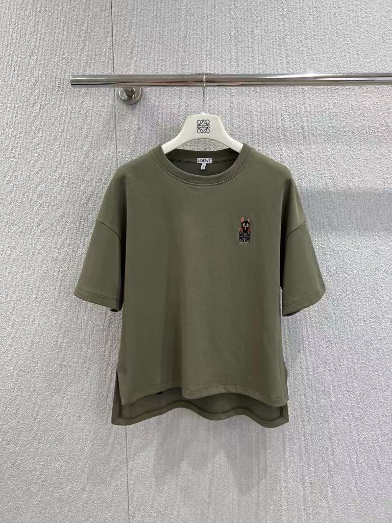 Loewe Cotton Blended Regular Fit T-Shirt