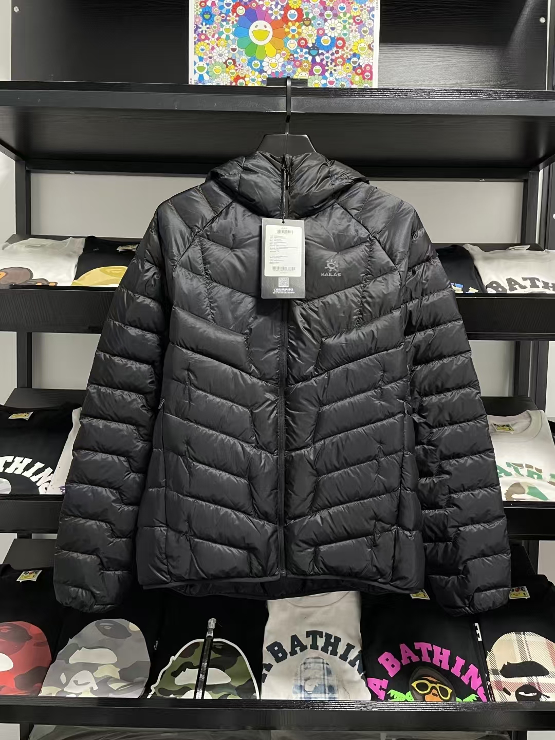 KAILAS GT ZERO Ultralight GORE-TEX® Hooded Down Jacket in Black