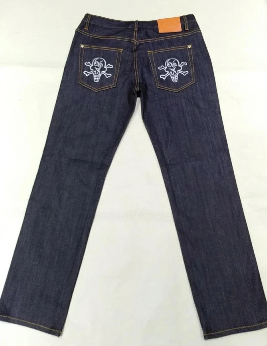 NEW BBC ICECREAM RUNNING DOG SUMMER MEN'S CLASSIC JEANS SIZE30/32/34/36/38/40/42