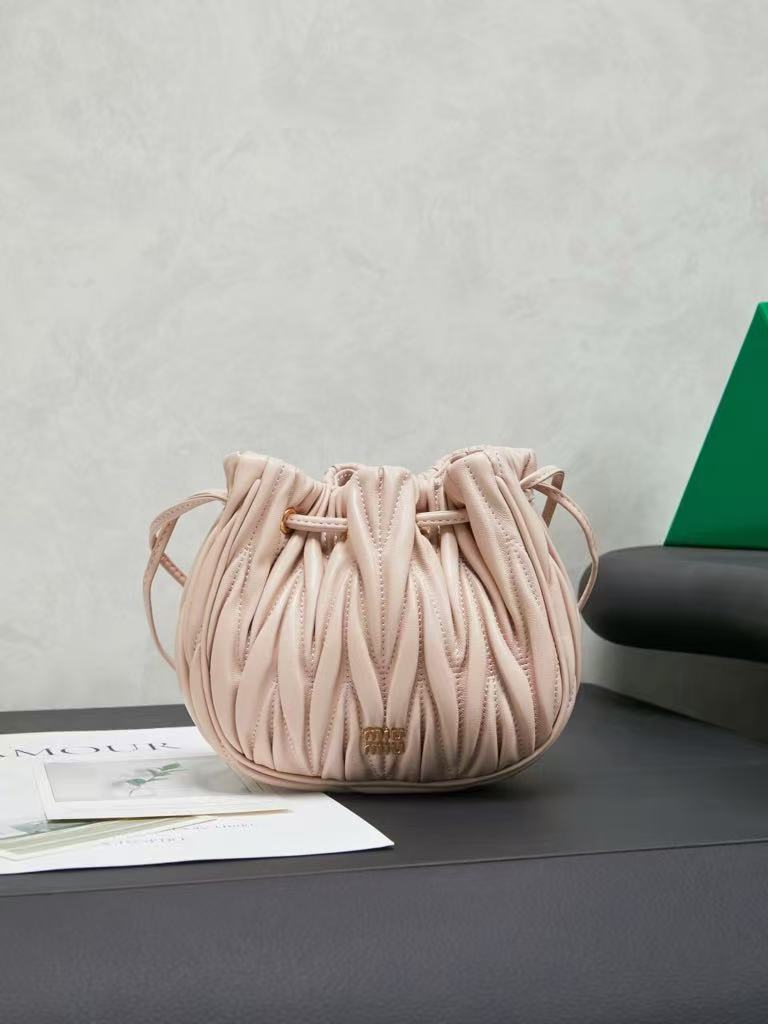 Matelassé Nappa leather small bag from MiuMiu