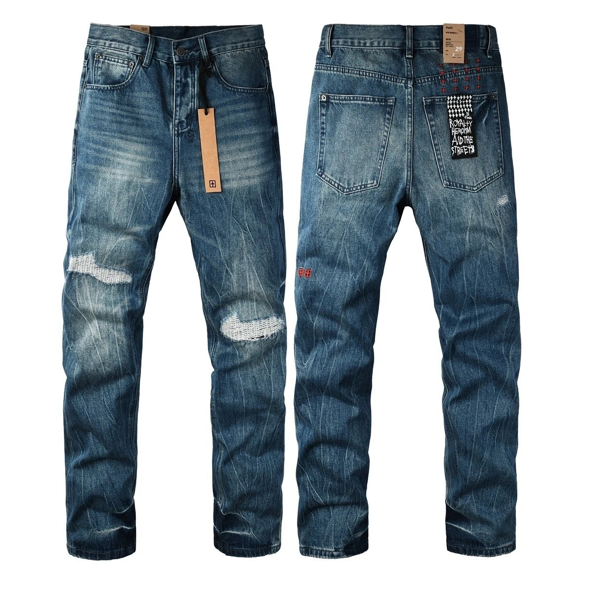 ksubi jeans men 3039 dark blue Jeans Sizes 28 to 40 Ripped Jeans