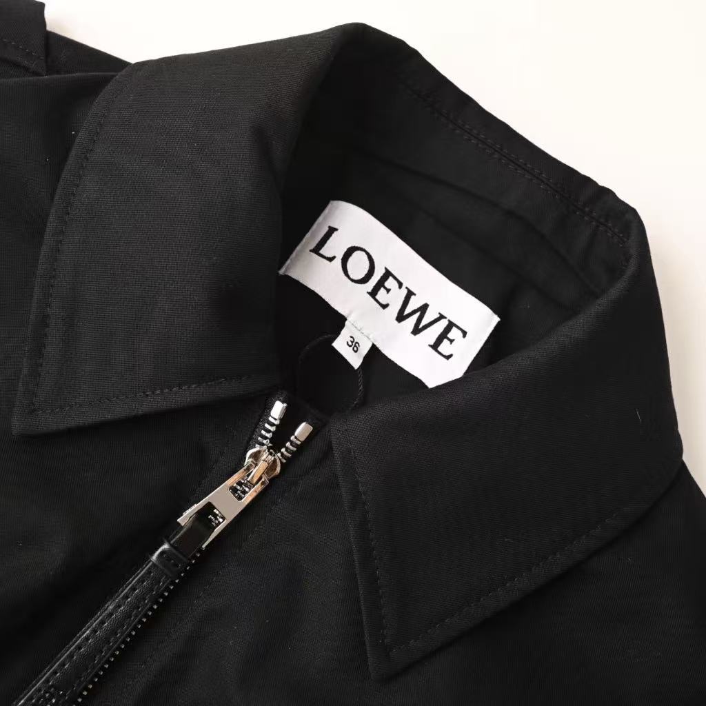 Loewe wool drape jacket