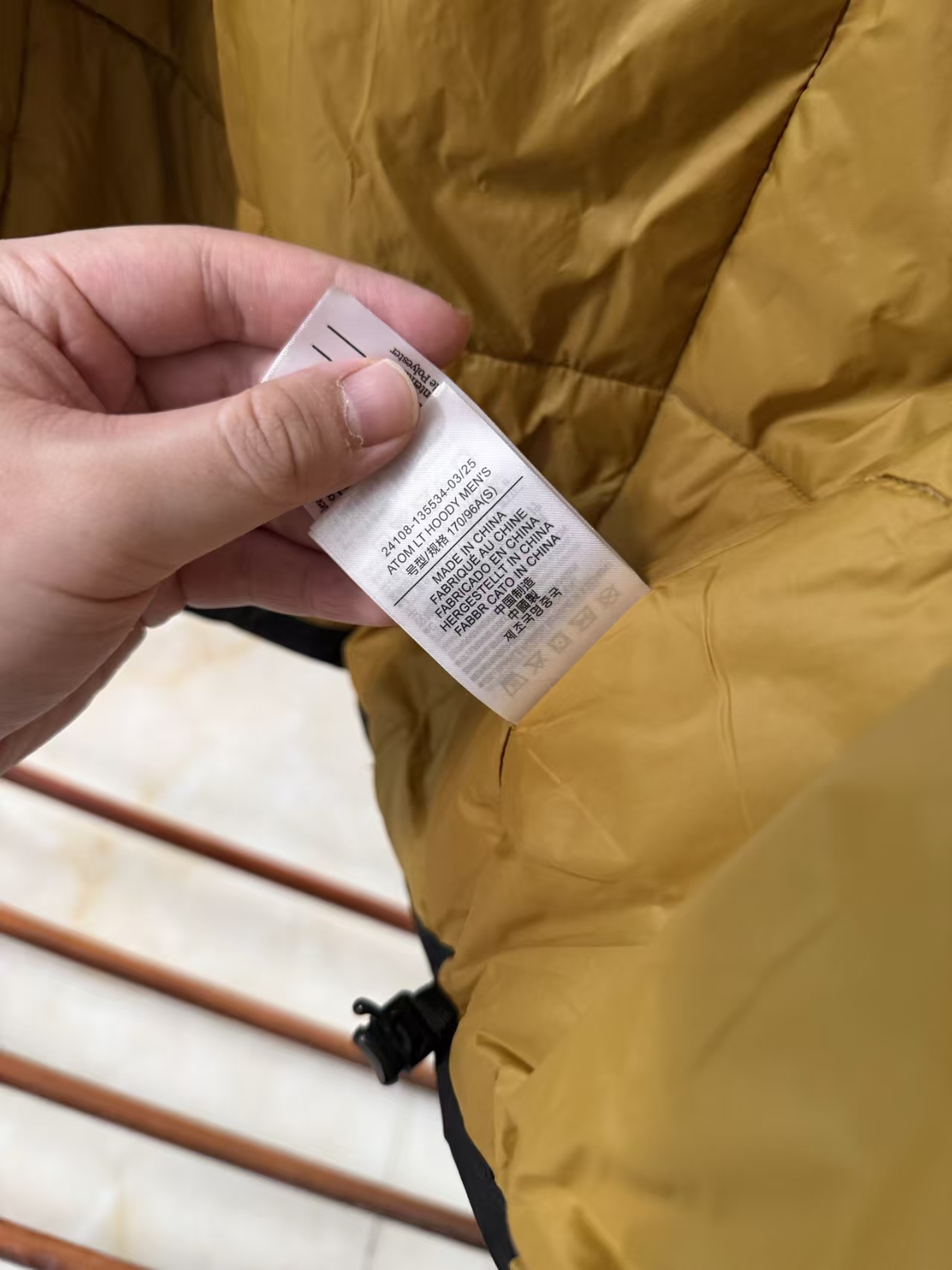 Arc'teryx Atom LT Hoody in Black/Gold - Lightweight Synthetic Insulated Jacket for Outdoor