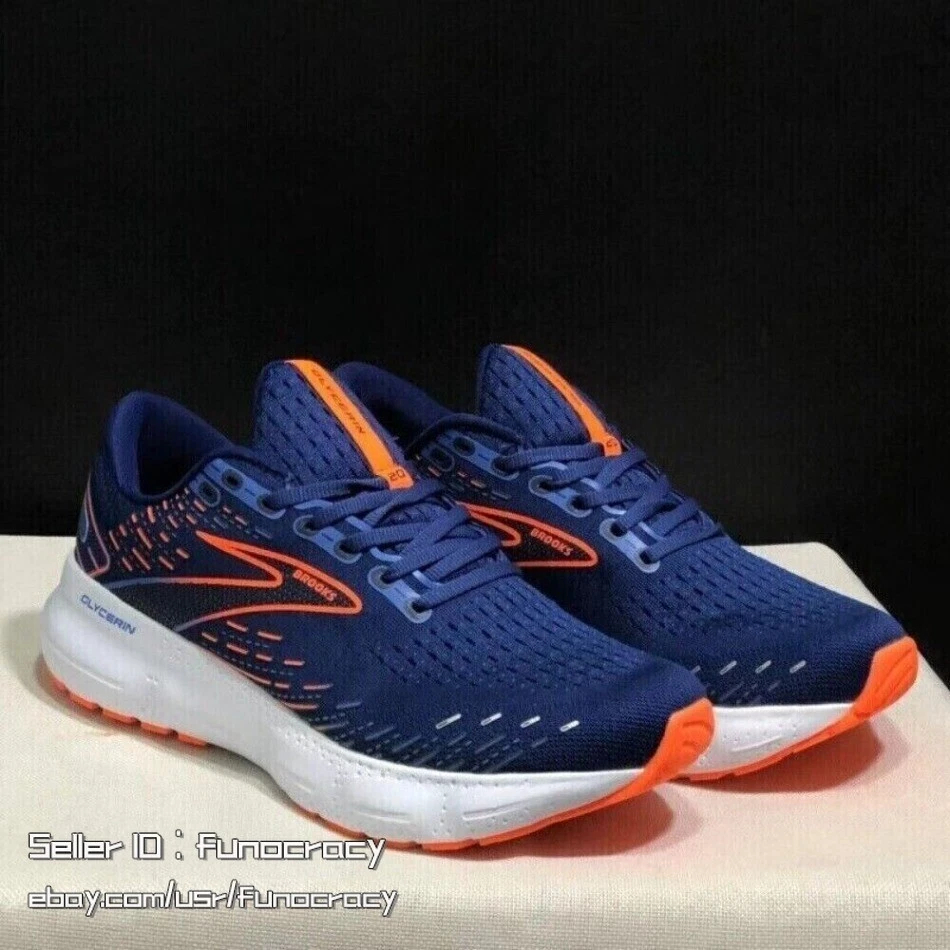 Brooks Glycerin 20 Road Running Shoes Stylish Outdoor Sneakers Versatile for All