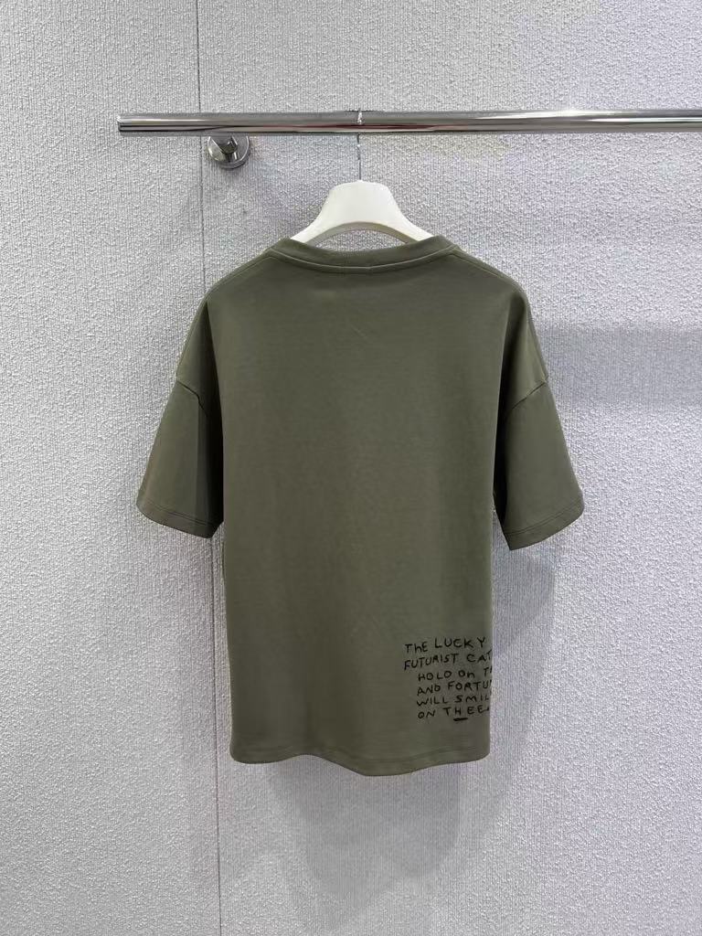 Loewe Cotton Blended Regular Fit T-Shirt