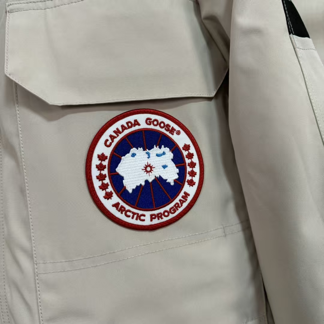 Canada Goose Expedition 4660MA Parka in Oatmeal - 19FW TEI 5 Extreme Cold Weather Down Jacket