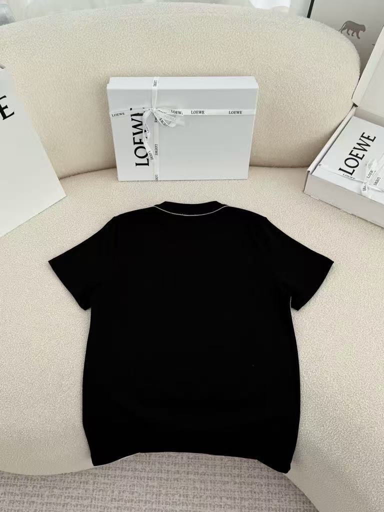 LOEWE Cotton regular-fit T-shirt in black