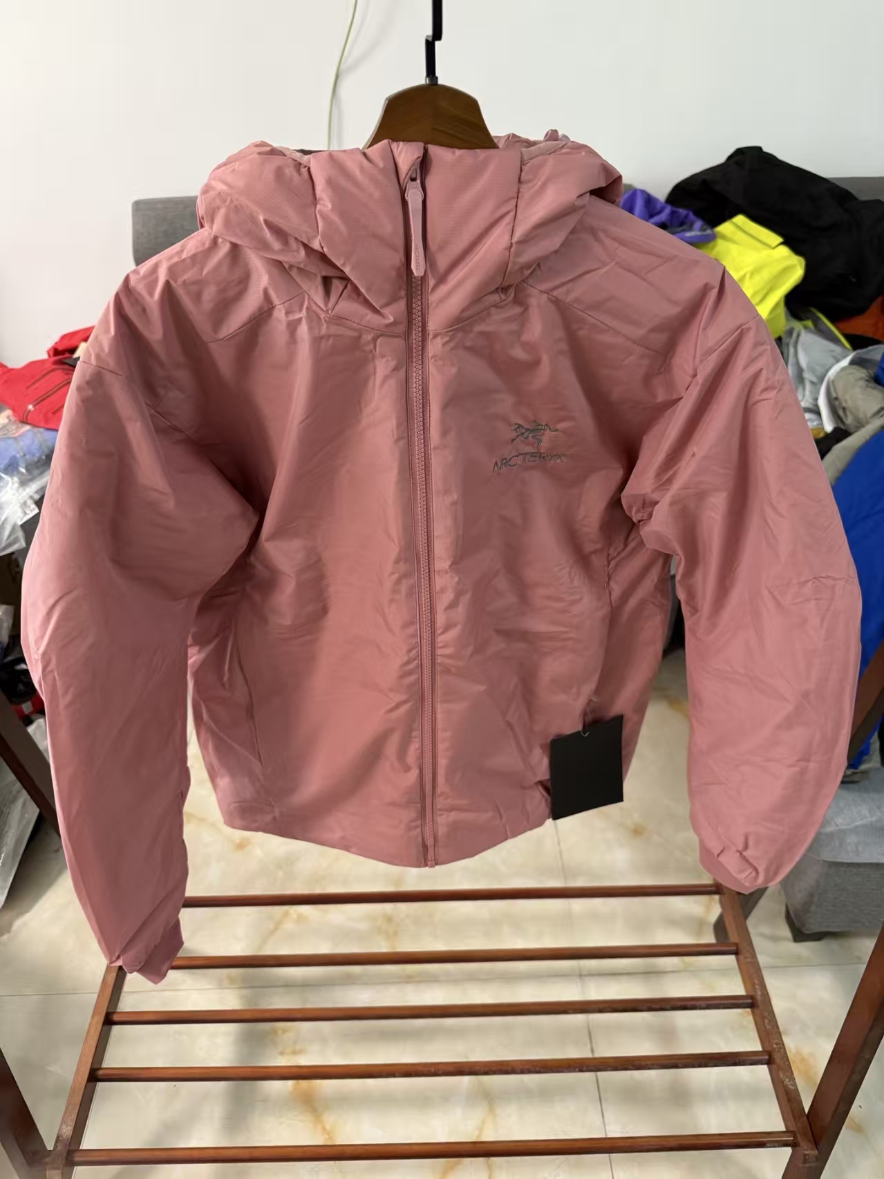 Arc'teryx Atom LT Hoody in Sakura Pink - Lightweight Synthetic Insulated Jacket for Outdoor