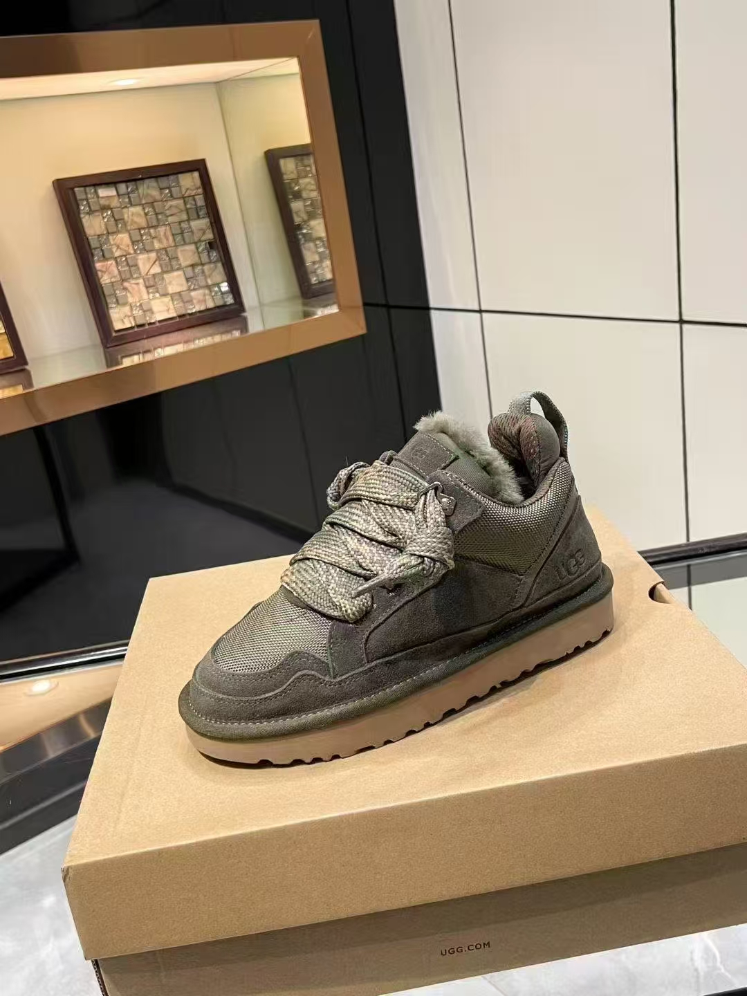 UGG Women's Brown Platform Sneakers