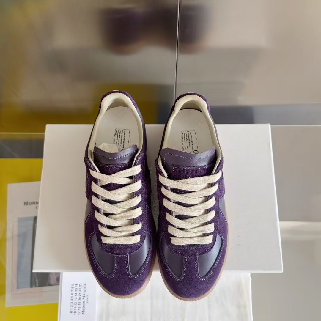 Maison Margiela Purple Casual Sneakers