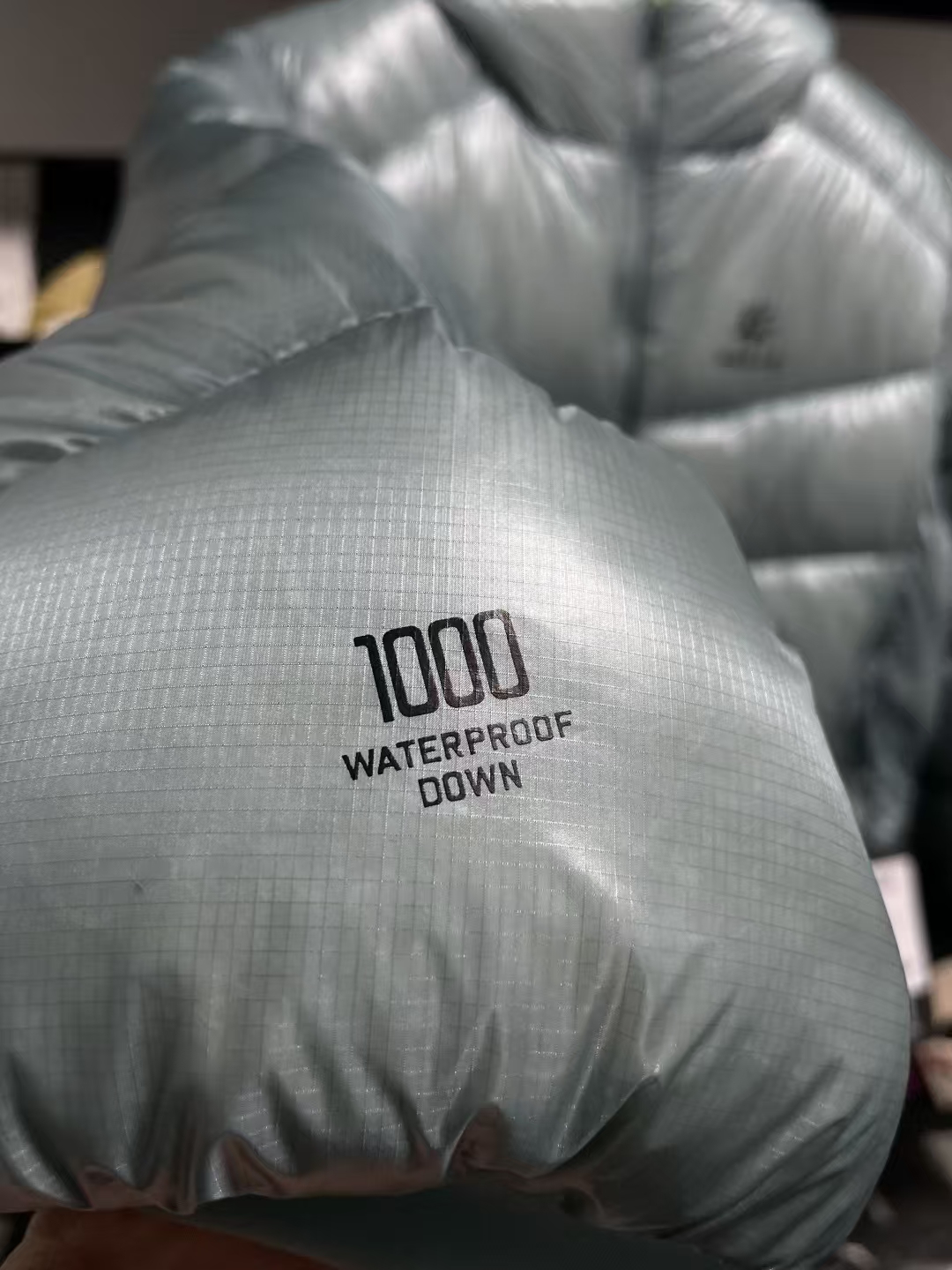 KAILAS Men's Mountaineering Hooded Down Jacket in Granite Grey