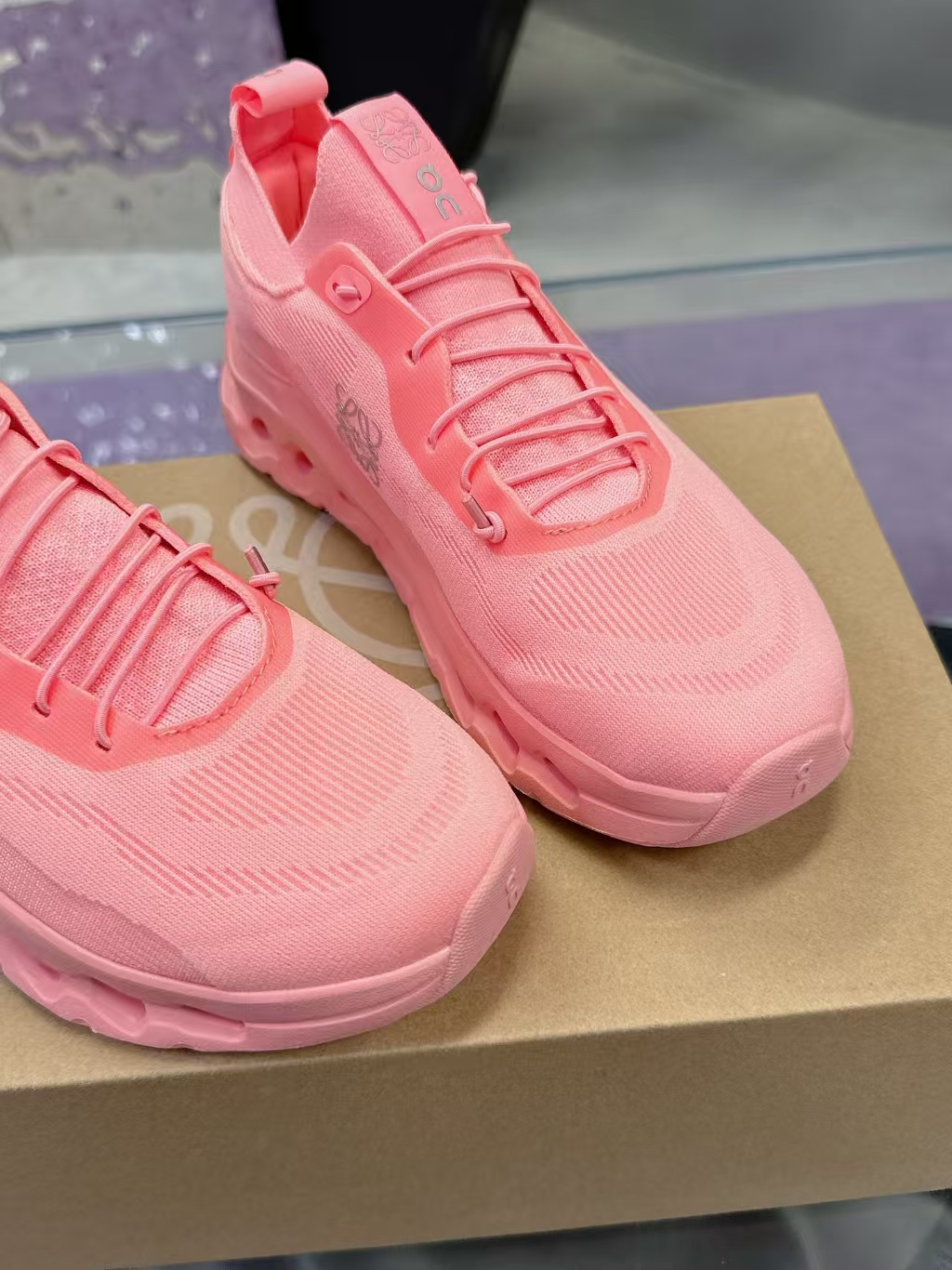 LOEWE On CloudTilt Sneakers in Pink | Comfort Runner