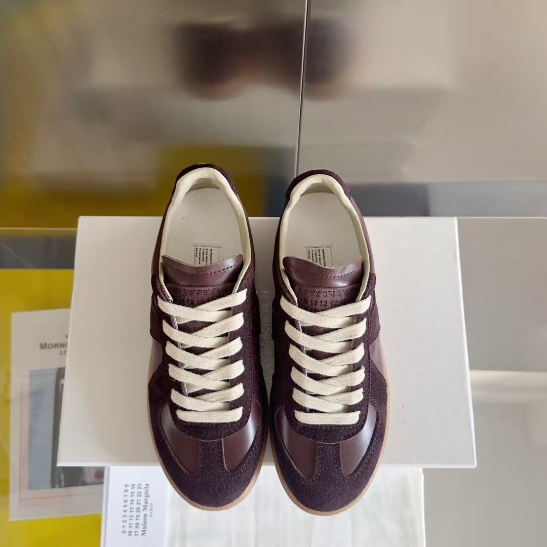 Maison Margiela Brown Casual Sneakers