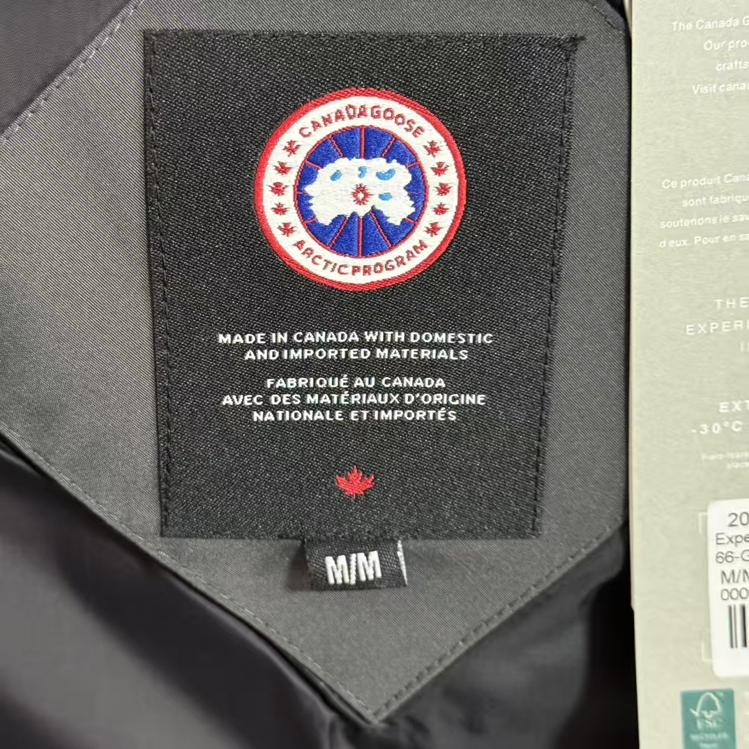 Canada Goose Expedition 4660MA Parka in Granite Grey - 19FW TEI 5 Extreme Cold Weather Down Jacket