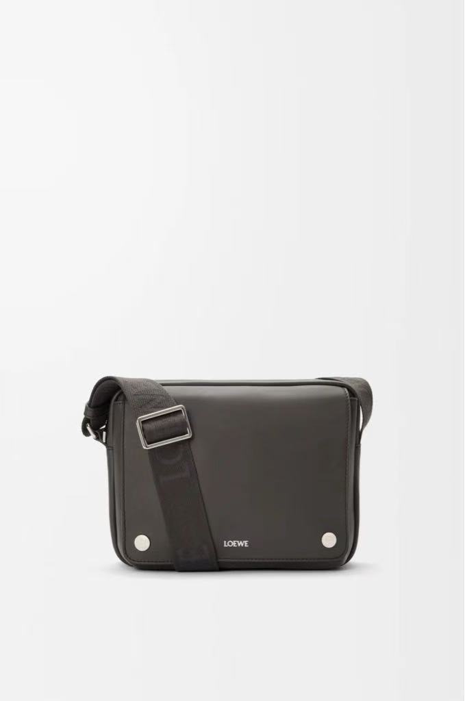 LOEWE Medium Soft Grain Cowhide Pebble Mailbox Bag