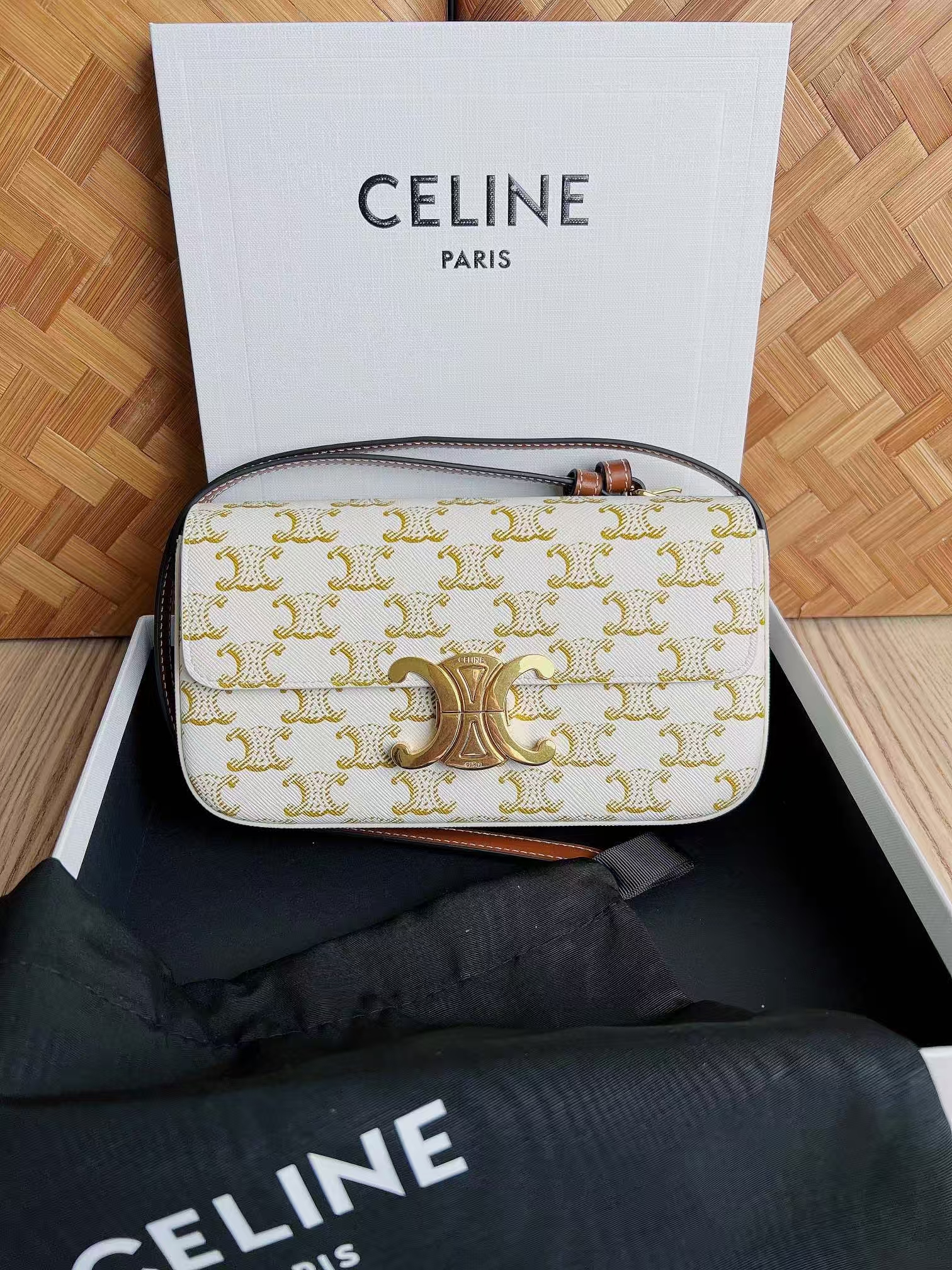 CELINE Triomphe Armpit Bag