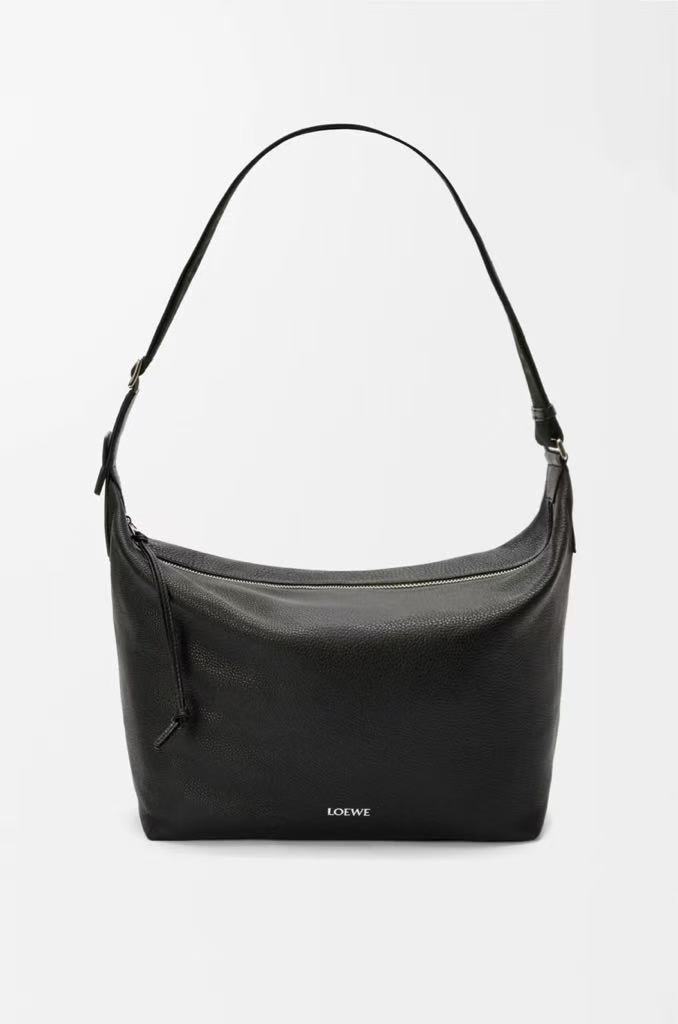 LOEWE Soft Grain Leather Cubi Crossbody Bag