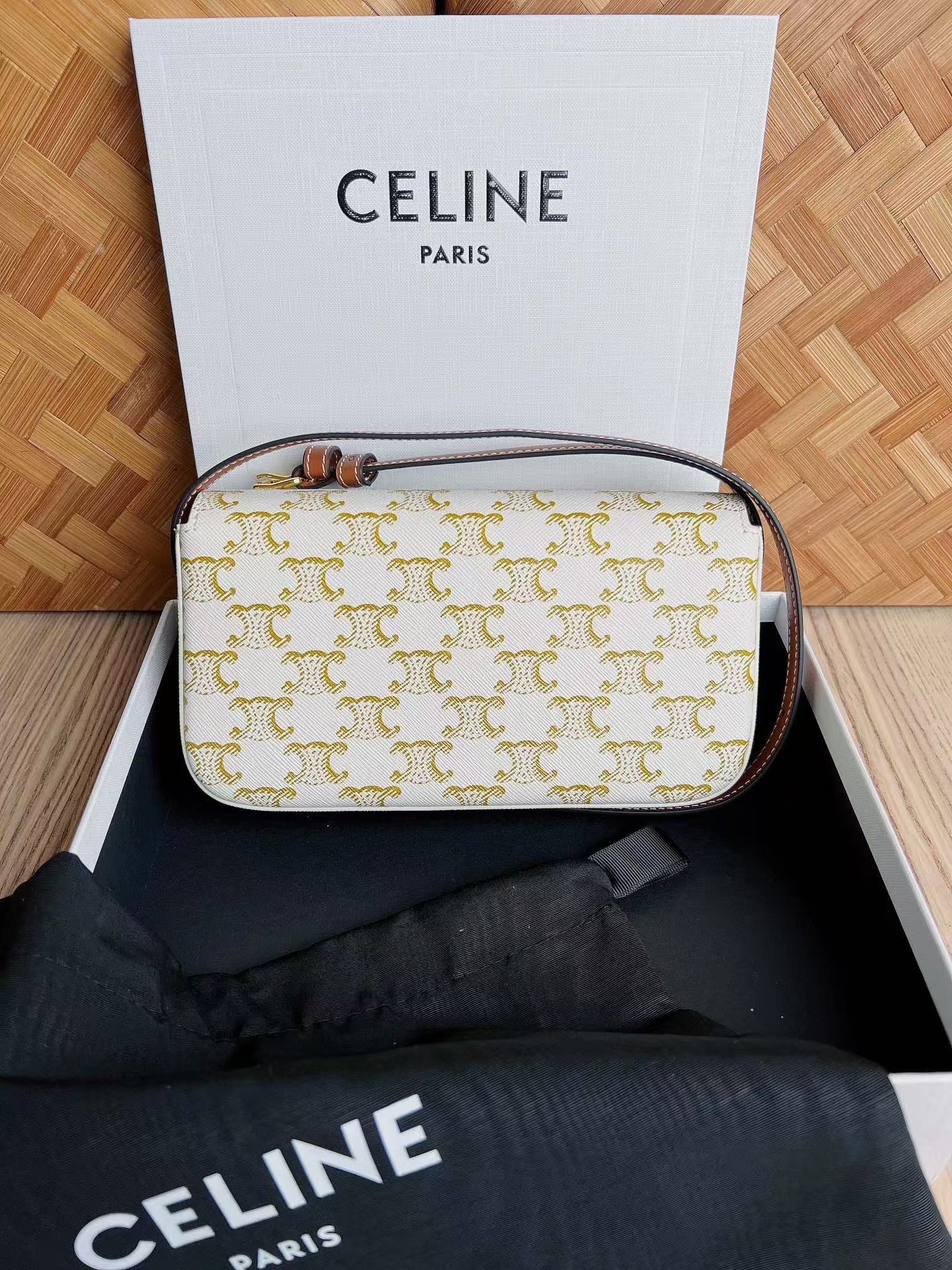 CELINE Triomphe Armpit Bag