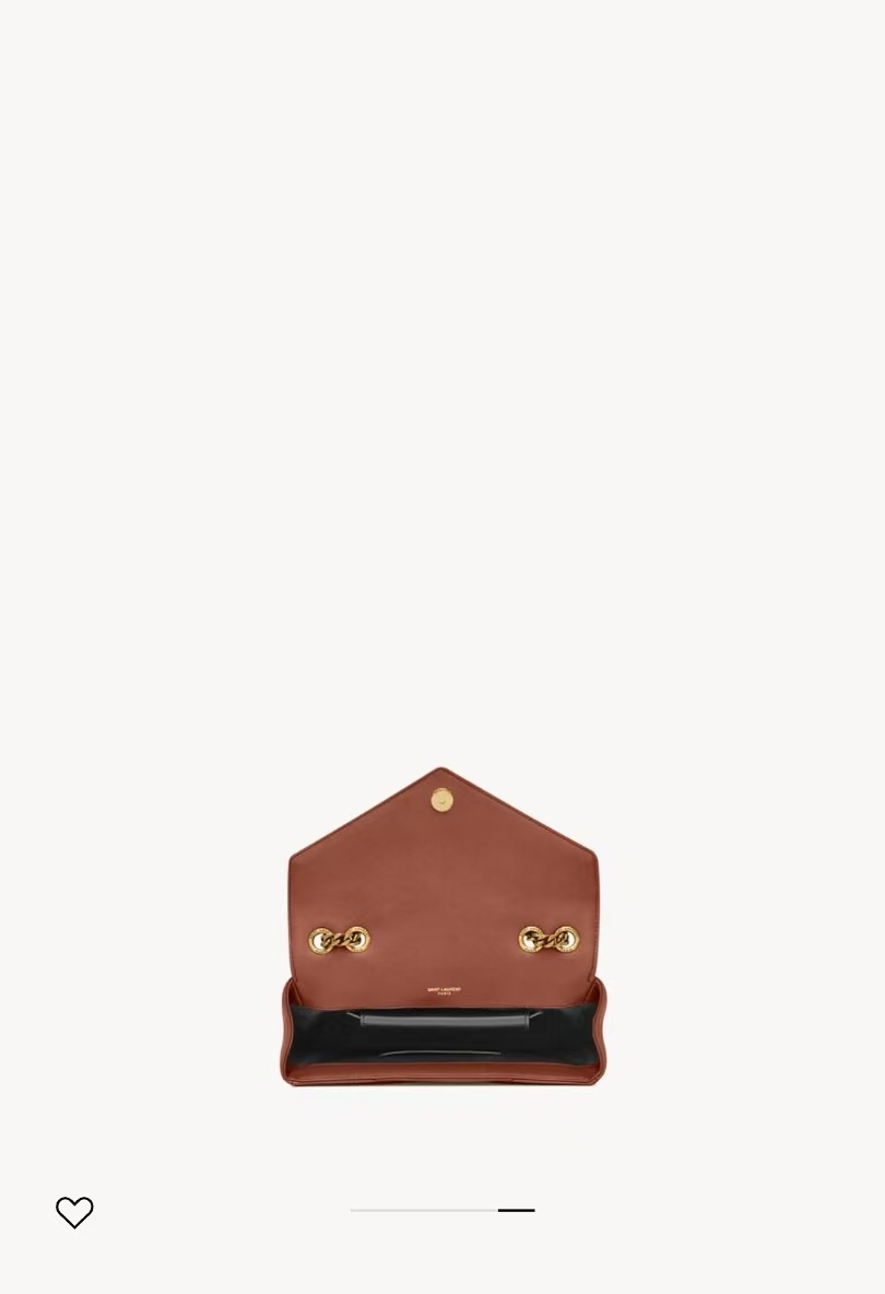 Saint Laurent LouLou Small Quilted Lambskin Handbag in Hydrangea