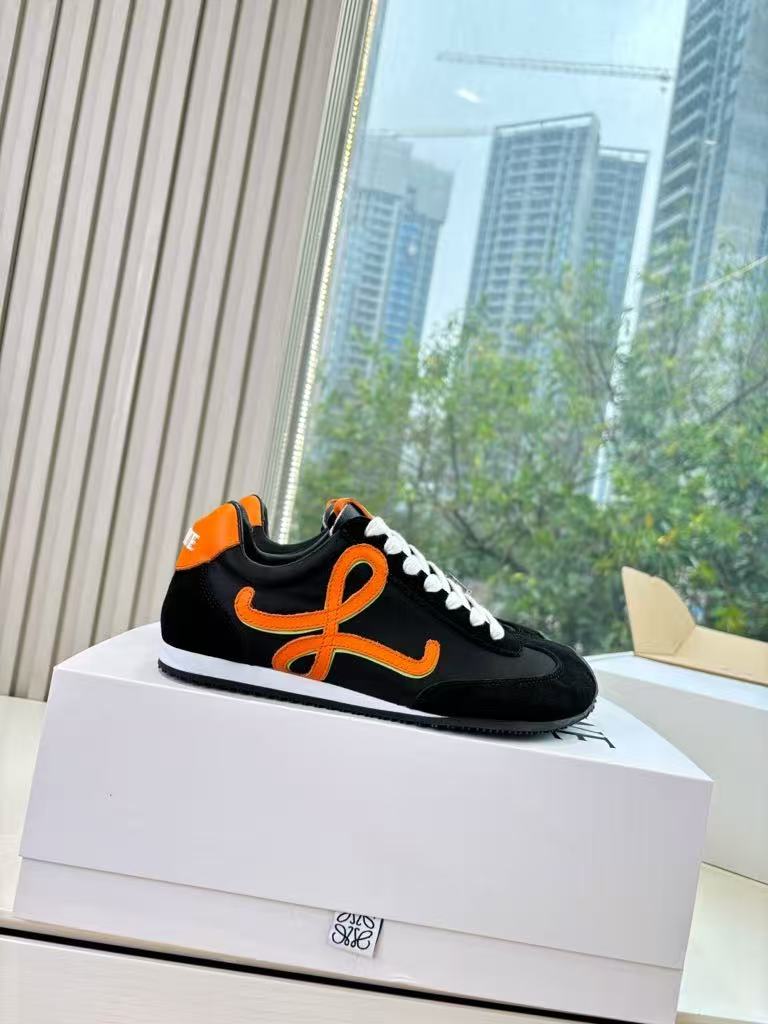 LOEWE Nylon and cowhide Ballet Runner 2.0 Men's Sports Shoes