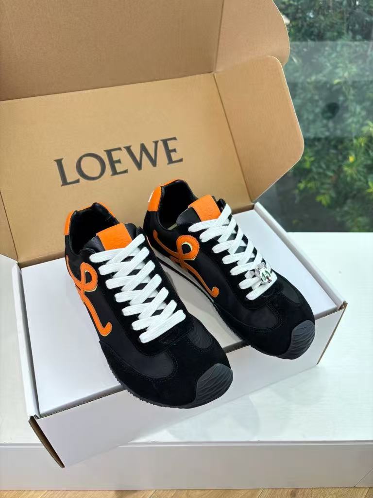 LOEWE Nylon and cowhide Ballet Runner 2.0 Men's Sports Shoes