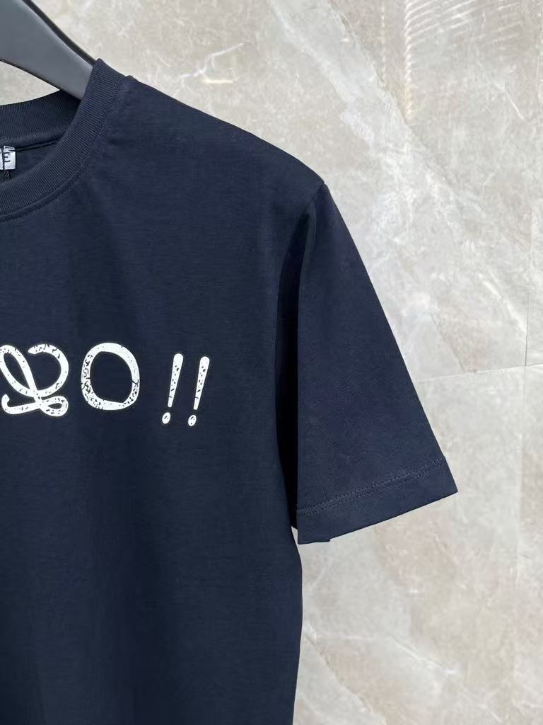 Loewe cotton blend regular fit T-shirt