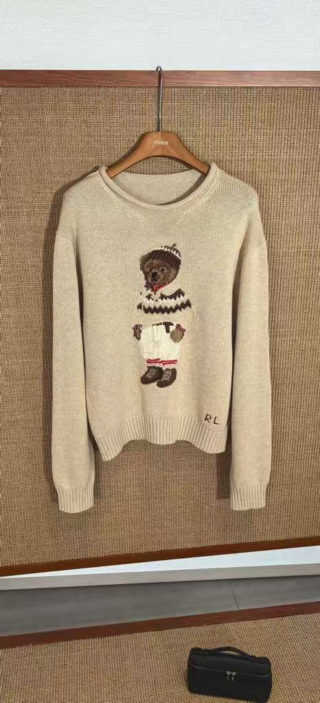 Polo Bear Loose Fit Knit Sweater Polo Ralph Lauren