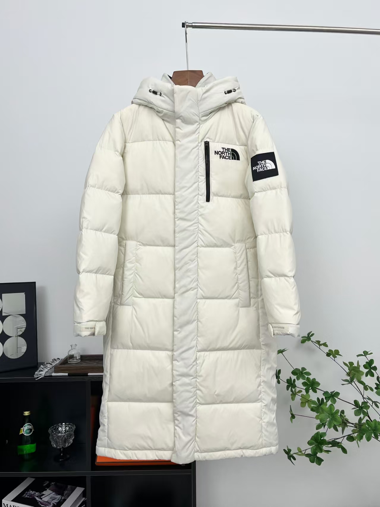 The North Face Longline Goose Down Parka in Oatmeal - Cold Weather Insulated Winter Coat