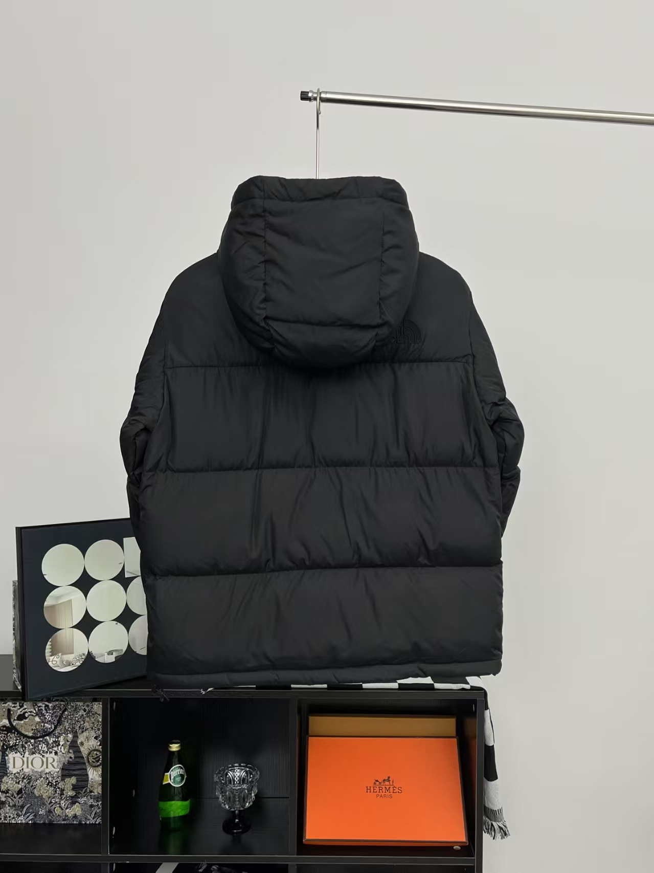 The North Face 22F-WS Nuptse Hoodie Hoodie Down Jacket Black