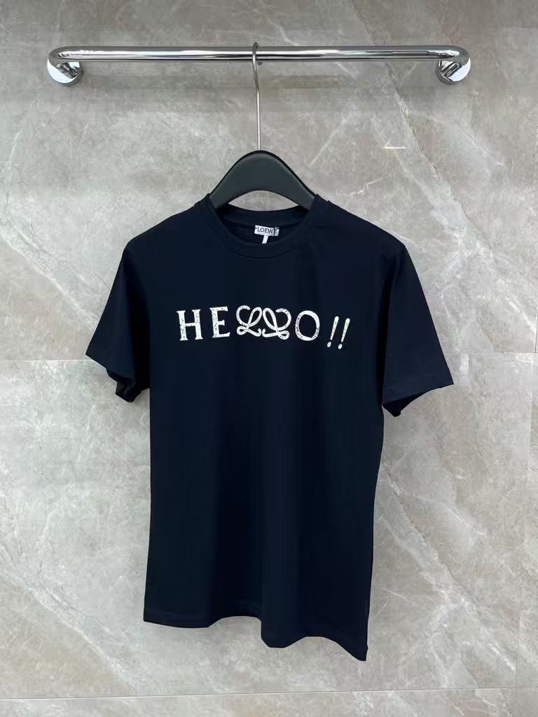 Loewe cotton blend regular fit T-shirt