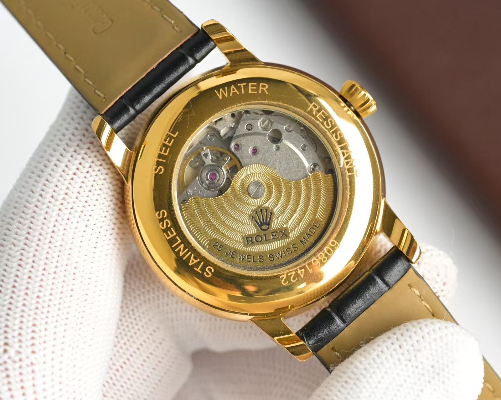 Patek Philippe fully automatic mechanical men's waterproof watch in gold