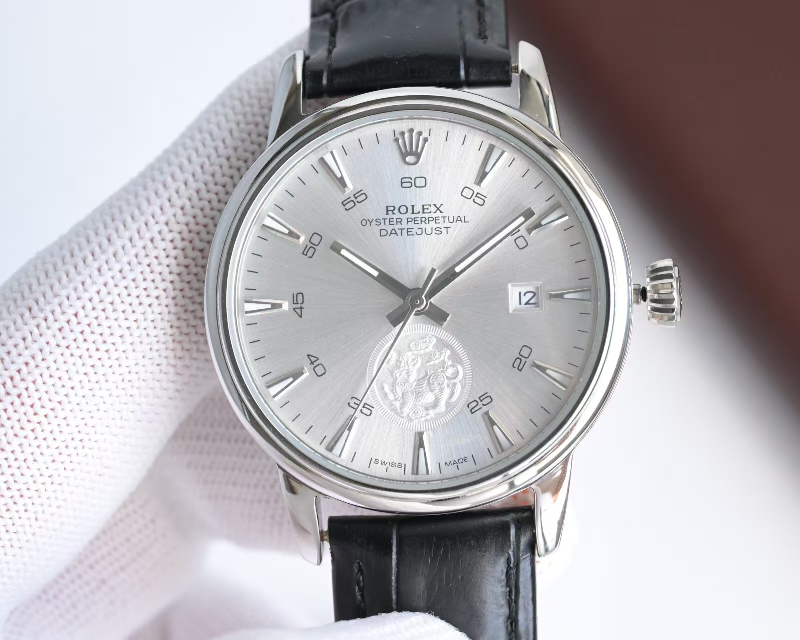 Patek Philippe fully automatic mechanical men's waterproof watch silver