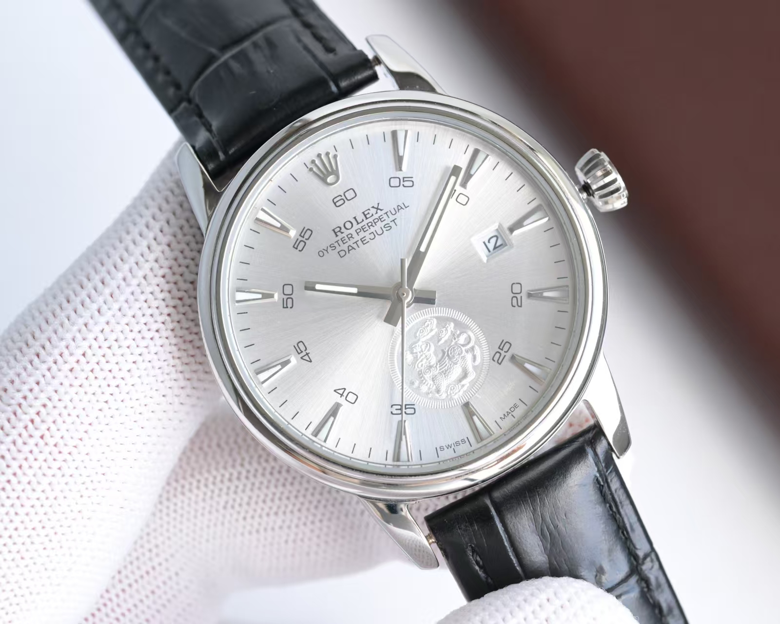 Patek Philippe fully automatic mechanical men's waterproof watch silver