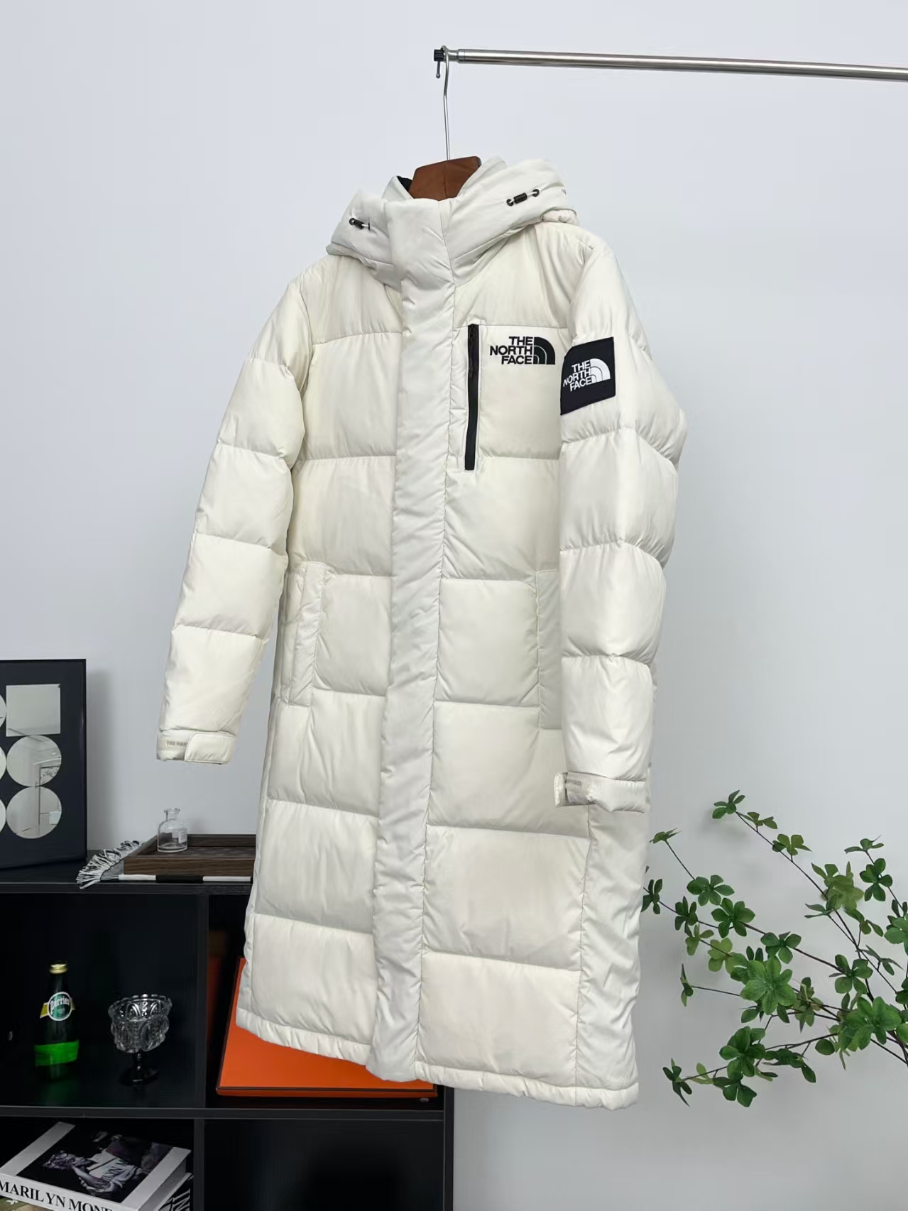 The North Face Longline Goose Down Parka in Oatmeal - Cold Weather Insulated Winter Coat