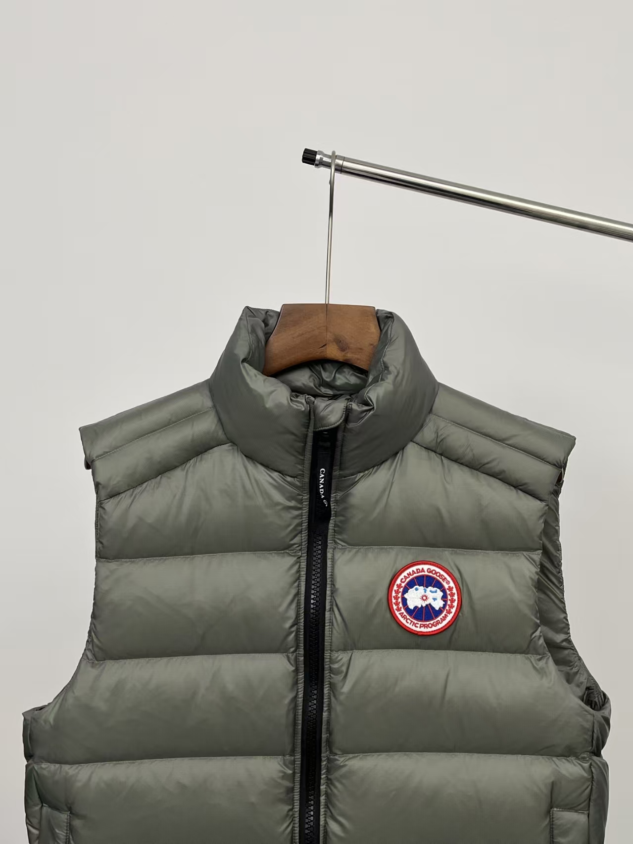 Canada Goose Crofton Lightweight Down Vest in Green | Unisex Insulated Puffer Gilet