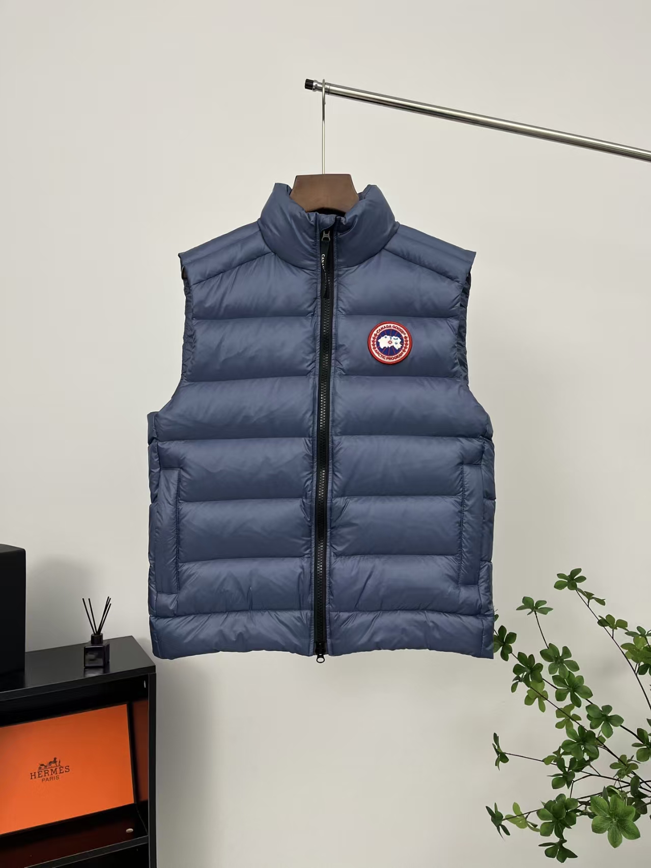 Canada Goose Crofton Lightweight Down Vest in Ocean Blue | Unisex Insulated Puffer Gilet