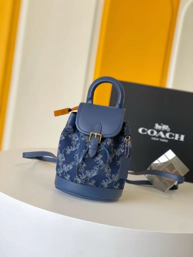 Carriage pattern printed Harper shoulder bag Coach