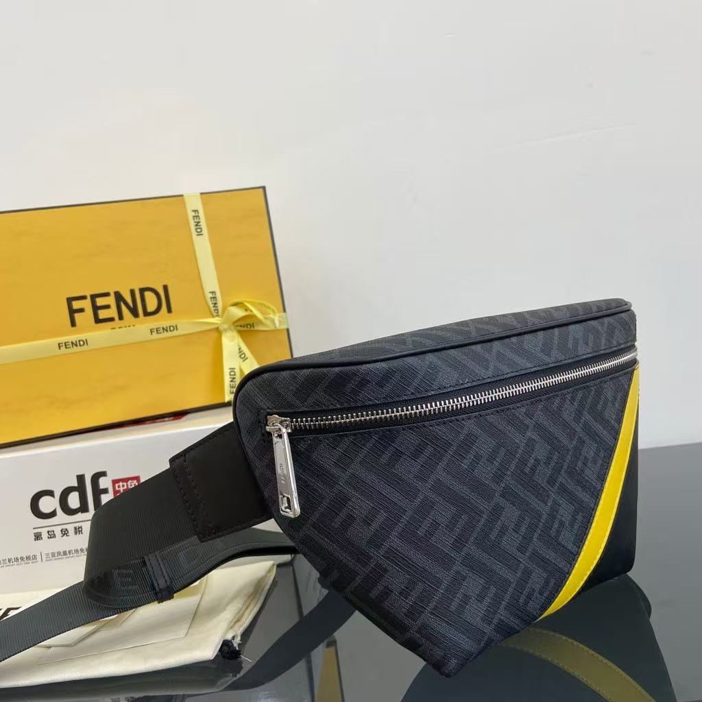 FENDI Diagonal Shoulder Bag