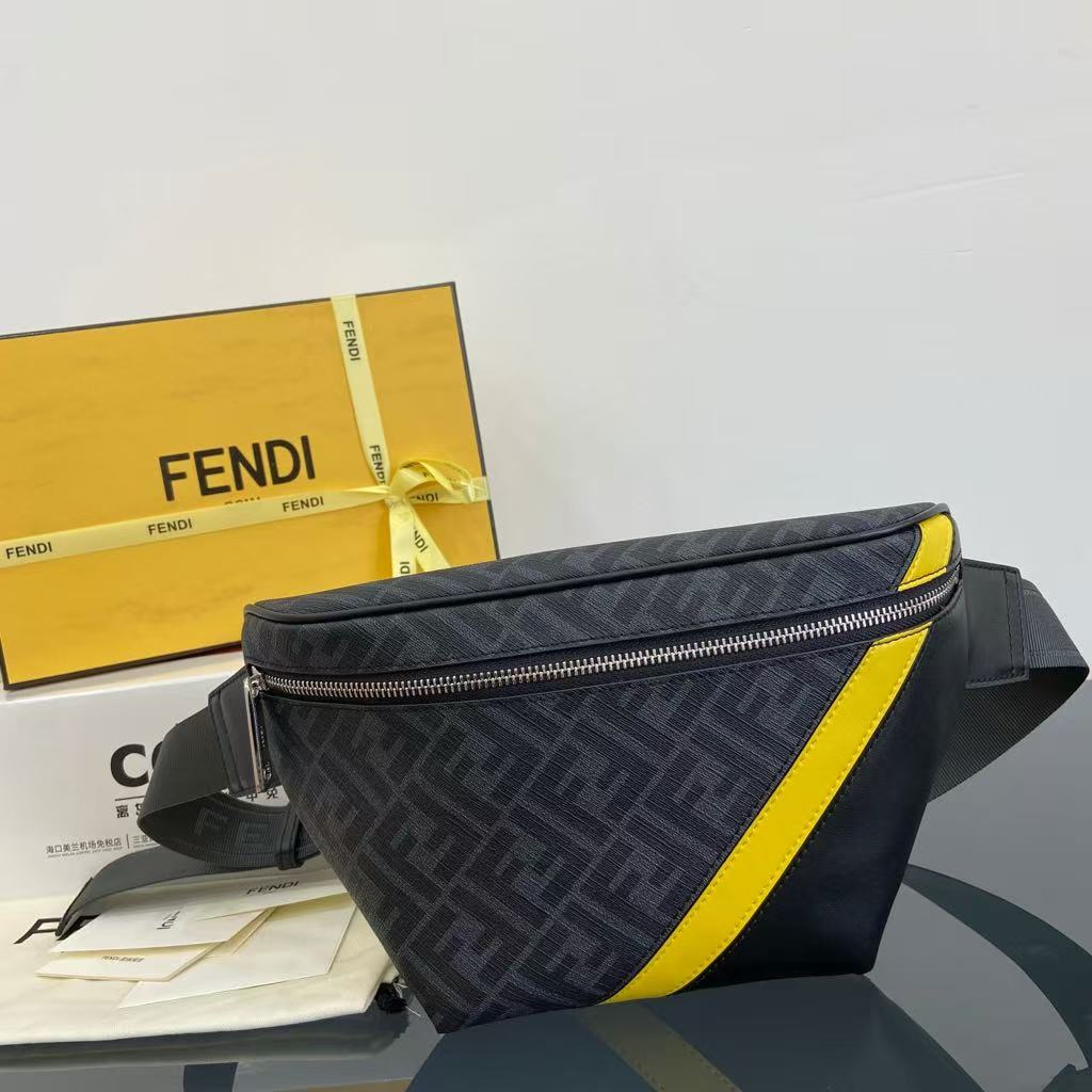 FENDI Diagonal Shoulder Bag