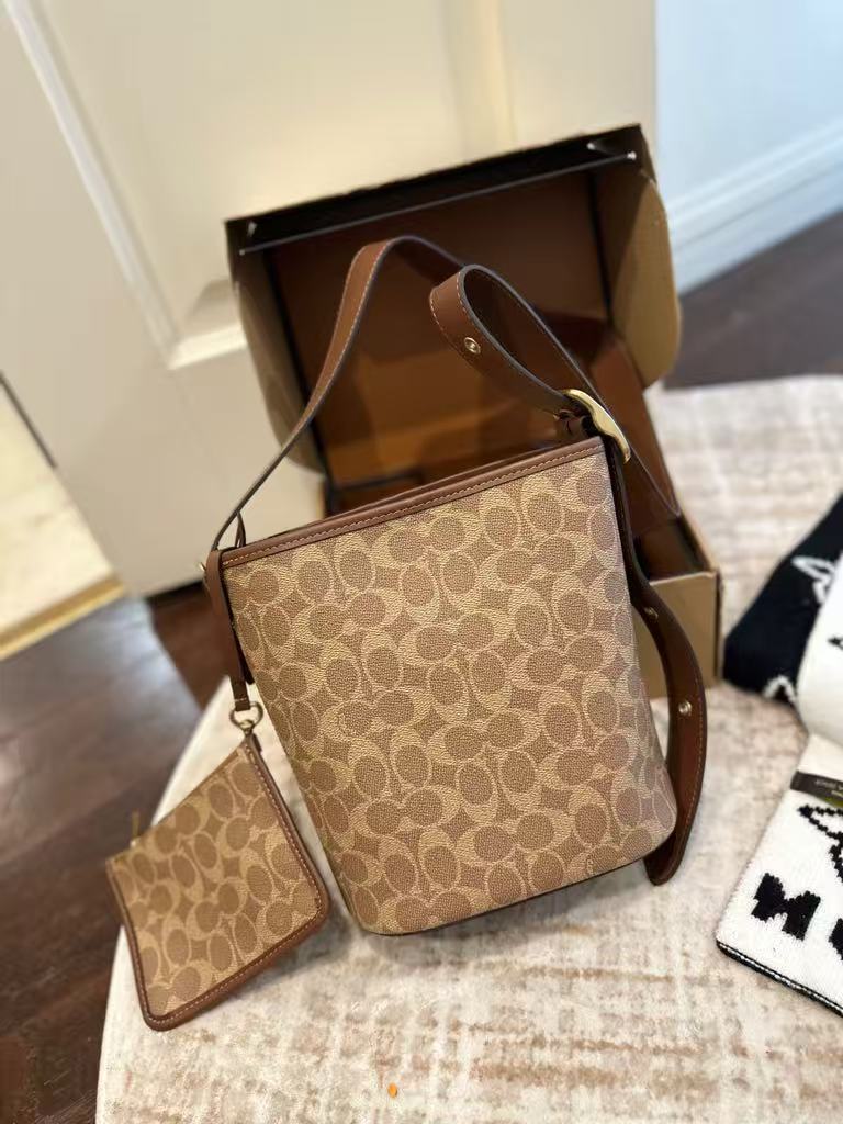 Classic Logo Bleecker No. 21 Bucket Bag by Coach